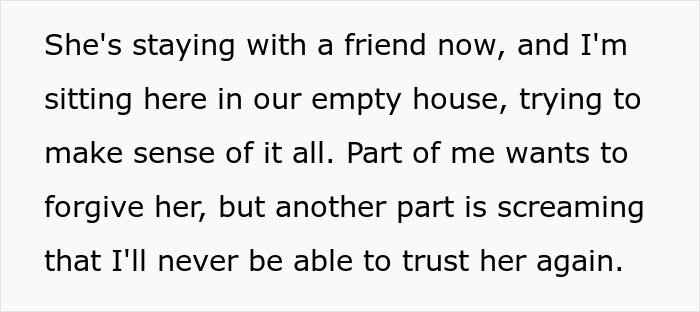 "Dude, She Planned Her Moves": Wife's Infidelity Comes To Light When Her Secret Love Box Is Found "Dude, She Planned Her Moves": Wife's Infidelity Comes To Light When Her Secret Love Box Is Found