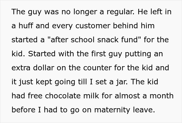Customers Make A “Snack Fund” For A Kid After Cashier’s Kind Gesture Sends A Man Into Raging Fit Customers Make A “Snack Fund” For A Kid After Cashier’s Kind Gesture Sends A Man Into Raging Fit