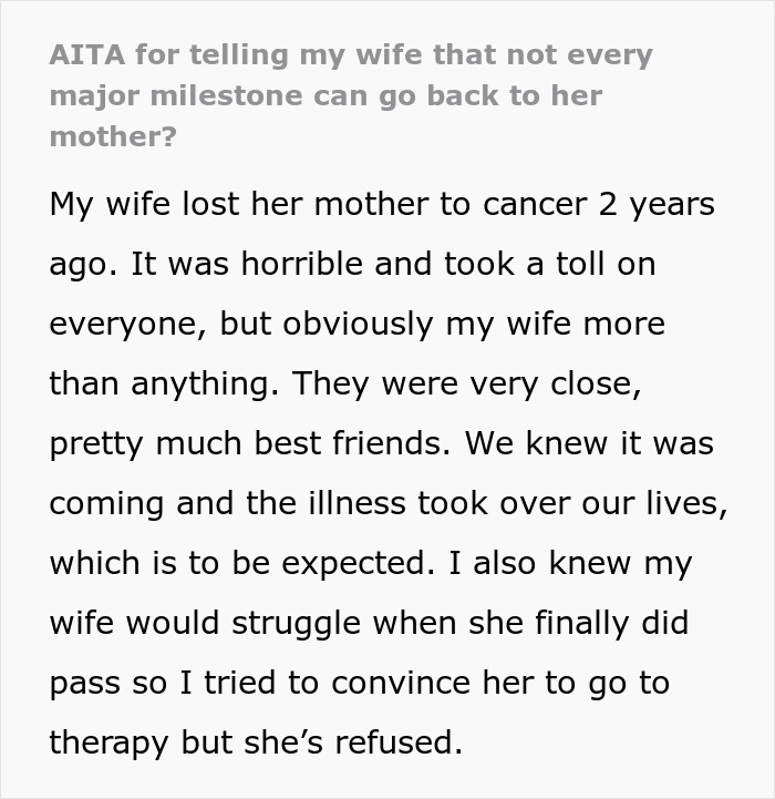Woman Interrupts Daughter&rsquo;s 13th B-Day To Grieve Her Grandma, Husband Tells Her She Has To Stop