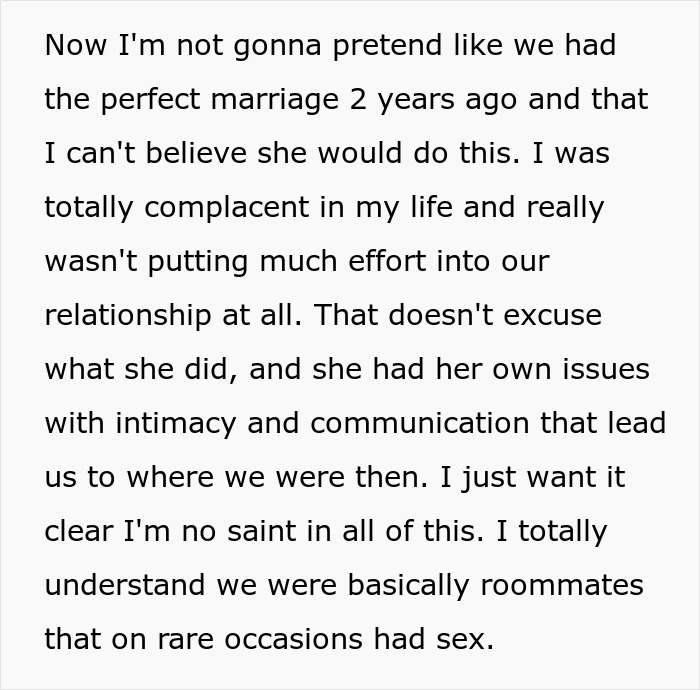 Wife Is Furious Husband Knew About Her Affair Of 2 Years And Just Didn't Care