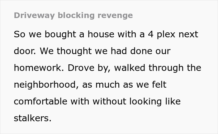 Neighbors Face Eviction Following Continuous Disregard For Homeowner's Driveway Neighbors Face Eviction Following Continuous Disregard For Homeowner's Driveway