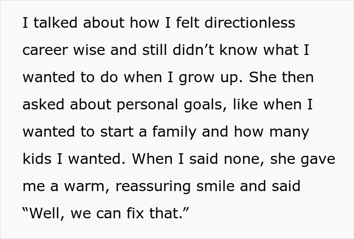 Married Lady Leaves Therapy 60 Minutes Early Because Therapist Tries To Correct Her Childfree Status