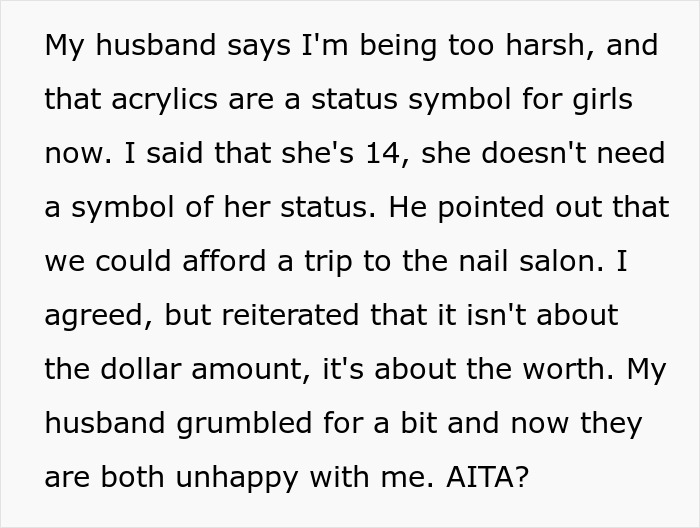 Woman Expects Daughter To Get Cheap Press-On Nails Over Acrylic Ones, Netizens Bash Her Woman Expects Daughter To Get Cheap Press-On Nails Over Acrylic Ones, Netizens Bash Her