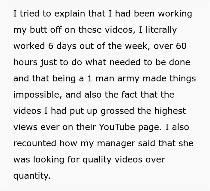 “Fired From My Job, But Received A Year’s Worth Of Pay And Got My Boss Fired” “Fired From My Job, But Received A Year’s Worth Of Pay And Got My Boss Fired”