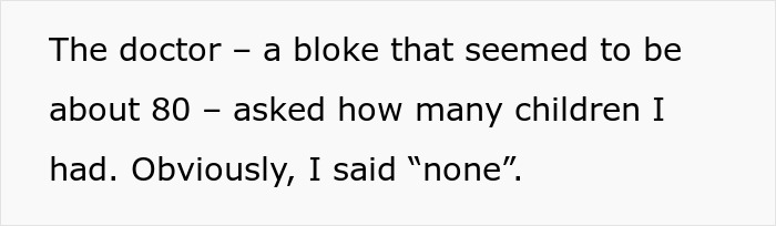Doc Suggests Getting Pregnant To Solve A Skin Issue, Starts Squirming When Patient Presses Him Doc Suggests Getting Pregnant To Solve A Skin Issue, Starts Squirming When Patient Presses Him