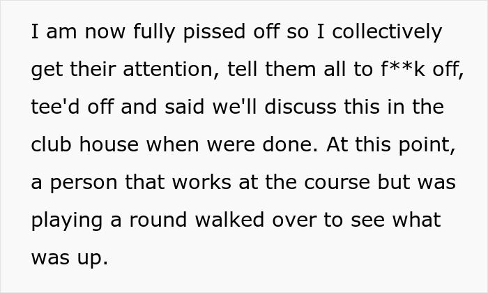 Newbie Golfer Verbally Attacked By Other Players In Course Confusion, Offending Players Banned