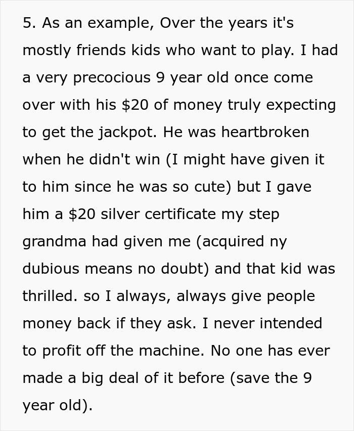&ldquo;AITA For Telling A Friend&rsquo;s Friend He Couldn&rsquo;t Keep The &lsquo;Jackpot&rsquo; He Hit On My Slot Machine?&rdquo;