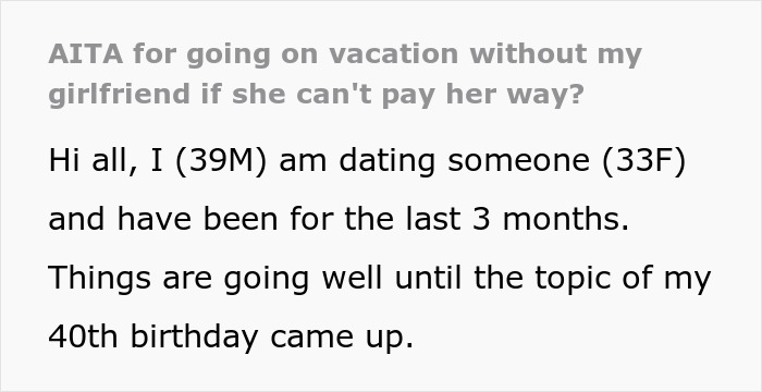Woman Throws A Fit After BF Ignores Her Financial Turmoil To Throw An International B-Day Trip