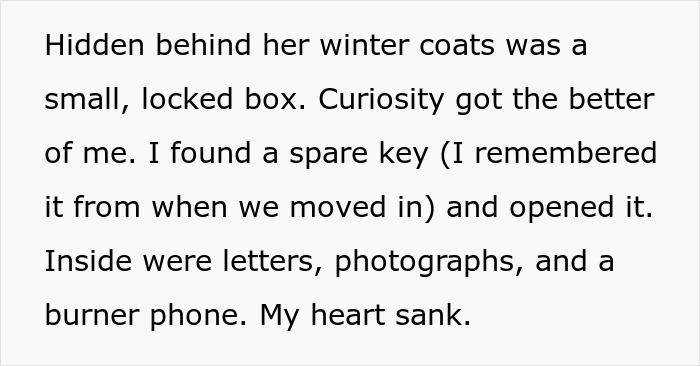 "Dude, She Planned Her Moves": Wife's Infidelity Comes To Light When Her Secret Love Box Is Found "Dude, She Planned Her Moves": Wife's Infidelity Comes To Light When Her Secret Love Box Is Found