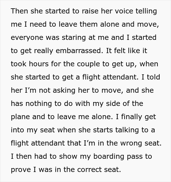 Entitled Woman Scolds Student For Making Elderly Couple Get Up To Get Into Her Seat, Drama Ensues Entitled Woman Scolds Student For Making Elderly Couple Get Up To Get Into Her Seat, Drama Ensues