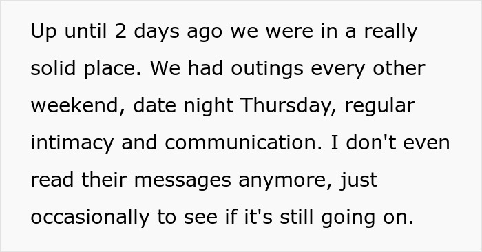 Wife Is Furious Husband Knew About Her Affair Of 2 Years And Just Didn't Care