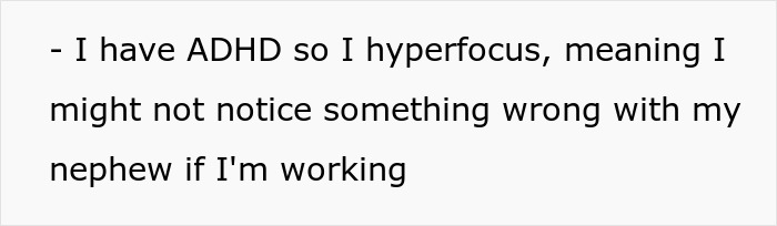 Woman Stands Firm Against Babysitting Nephew Without Notice, Sparks Drama