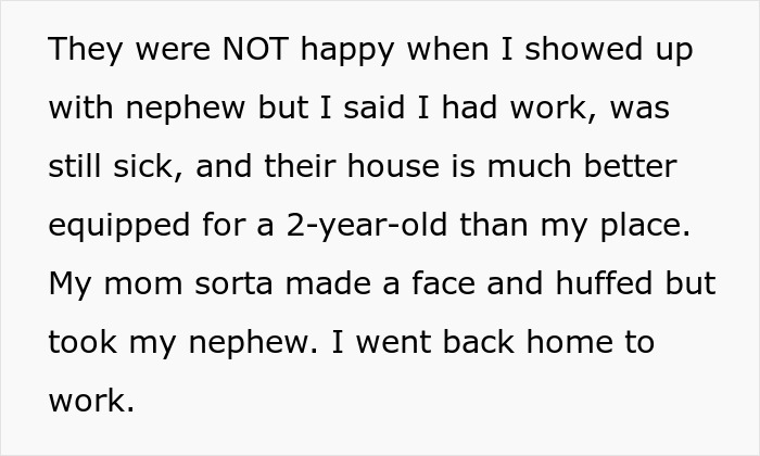 Woman Stands Firm Against Babysitting Nephew Without Notice, Sparks Drama