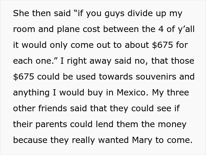 Internet Gives Unemployed Woman A Reality Check After She Expects Friends To Buy Her A Trip