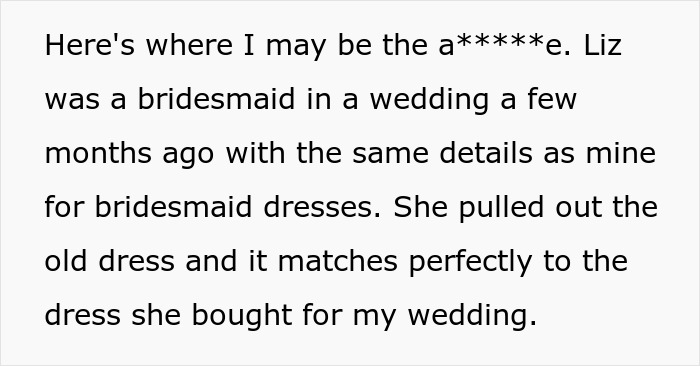 Woman Misleads Friend Over Buying Proper Dress For Her Wedding, Gets Kicked Out From Bridesmaids