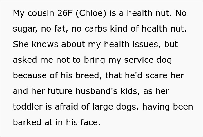 Woman Brings Service Dog To Wedding After Getting Her Sugar Requests Dismissed, Takes Heat