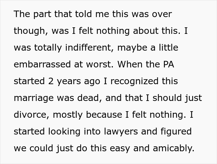 Wife Is Furious Husband Knew About Her Affair Of 2 Years And Just Didn't Care