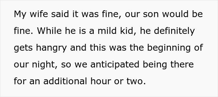 &ldquo;[Am I The Jerk] For Leaving Dinner To Get My Son McDonald's, Even Though Food Was Served?&rdquo;