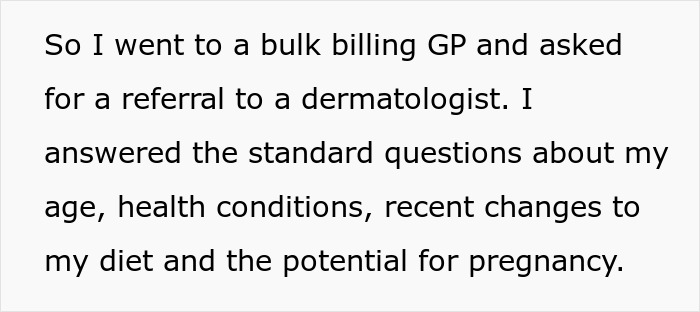 Doc Suggests Getting Pregnant To Solve A Skin Issue, Starts Squirming When Patient Presses Him Doc Suggests Getting Pregnant To Solve A Skin Issue, Starts Squirming When Patient Presses Him