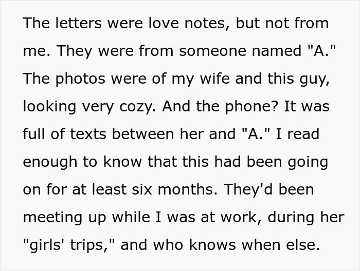 "Dude, She Planned Her Moves": Wife's Infidelity Comes To Light When Her Secret Love Box Is Found "Dude, She Planned Her Moves": Wife's Infidelity Comes To Light When Her Secret Love Box Is Found