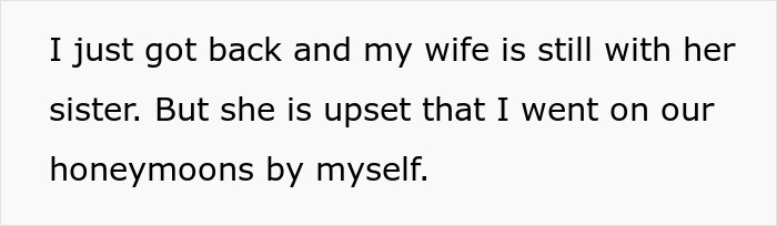 Man Skips Out On Helping Postpartum SIL, Leaves New Wife Behind And Goes On Honeymoon Alone