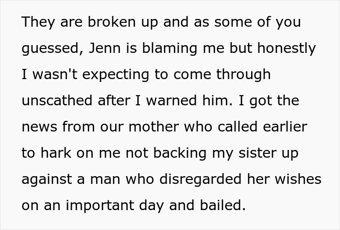 Woman Protects Entitled Sister&rsquo;s BF From &ldquo;Intervention&rdquo; By Telling Him To Skip Dinner With Her