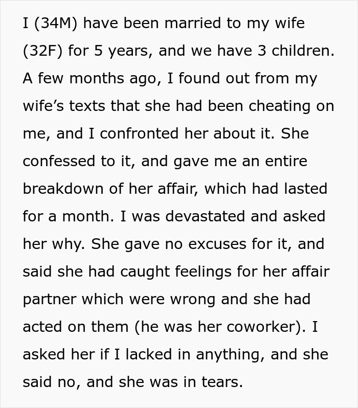 Guy Gets Even With Cheating Wife Through Public Shaming, Regrets How It Changed Her Completely