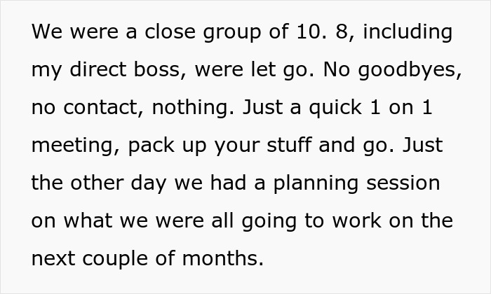 &ldquo;I Slack Off, Do The Bare Minimum&rdquo;: Guy Shocked 80% Of His Team Is Fired