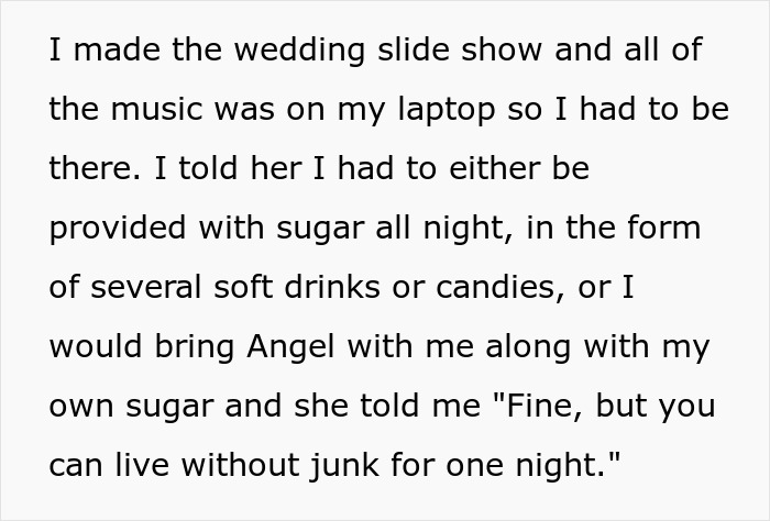 Woman Brings Service Dog To Wedding After Getting Her Sugar Requests Dismissed, Takes Heat