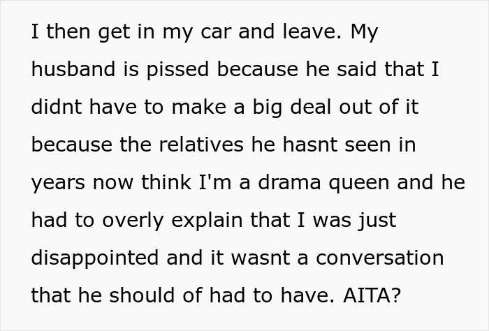 Husband Furious Wife Left His Family Event That She Was Told Would Be Her Birthday Celebration