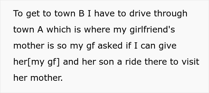 "AITA For Giving The Silent Treatment After My GF's Son Spilled In My Car?"