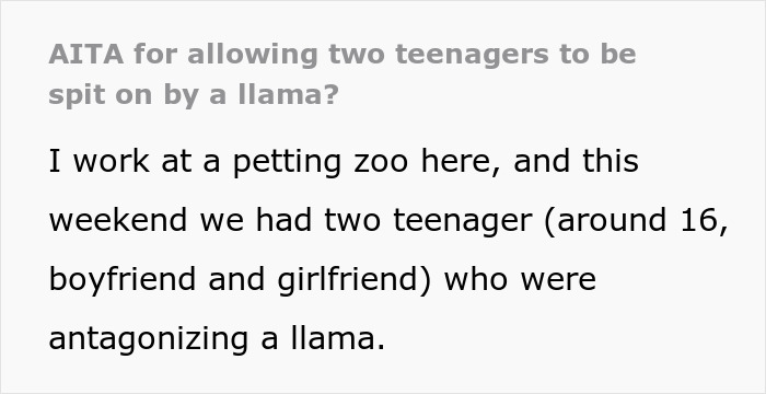 &ldquo;The Llama Had Enough&rdquo;: Zoo Keeper&rsquo;s &ldquo;Lesson&rdquo; Sparks Parental Outrage