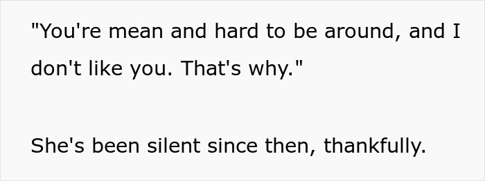 Rude Colleague Finally Gets Reality Check On Her Behavior After Being Told That People Dislike Her 