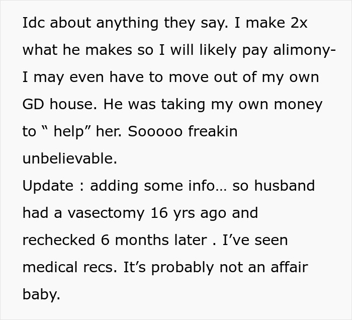 Wife Makes 2x What Husband Does, He Sends Her Money To Random Woman, 22YO Marriage Ends Over It