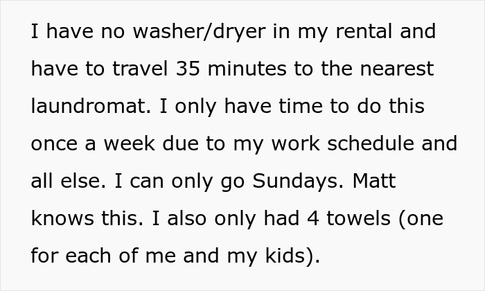 BF Won’t Stop Using Kids’ Towels To Wipe Off Gross Fluids, Furious GF Tells Him They Need A Break BF Won’t Stop Using Kids’ Towels To Wipe Off Gross Fluids, Furious GF Tells Him They Need A Break