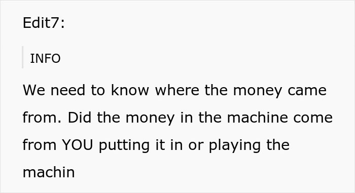&ldquo;AITA For Telling A Friend&rsquo;s Friend He Couldn&rsquo;t Keep The &lsquo;Jackpot&rsquo; He Hit On My Slot Machine?&rdquo;