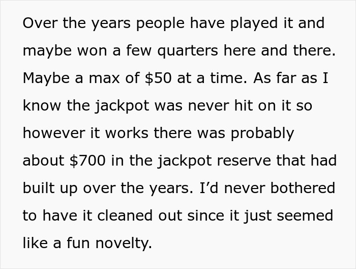 &ldquo;AITA For Telling A Friend&rsquo;s Friend He Couldn&rsquo;t Keep The &lsquo;Jackpot&rsquo; He Hit On My Slot Machine?&rdquo;