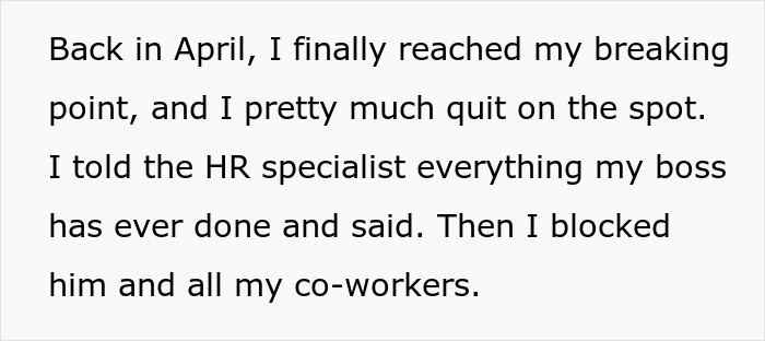 "My Former Toxic Boss Showed Up At My New Workplace Today" "My Former Toxic Boss Showed Up At My New Workplace Today"