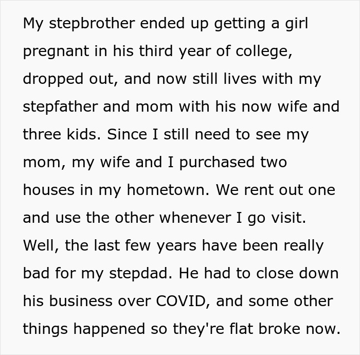Dad Treats Stepson Like Trash, Is Shocked He Doesn't Help Out When He's Rich Dad Treats Stepson Like Trash, Is Shocked He Doesn't Help Out When He's Rich