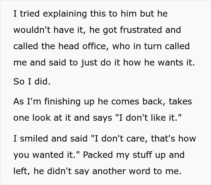 “He Says I’m Doing It Wrong”: Flooring Expert Maliciously Complies With Delulu Client “He Says I’m Doing It Wrong”: Flooring Expert Maliciously Complies With Delulu Client