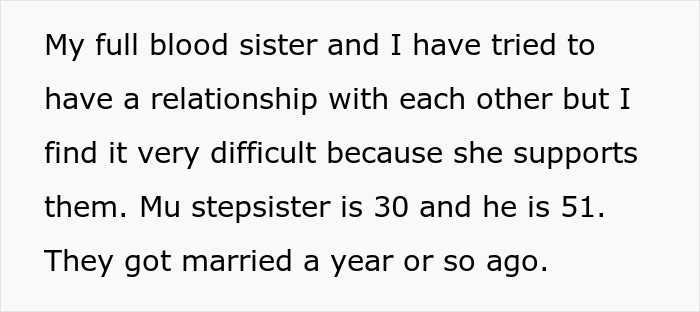 Woman Can’t Understand How Her Family Can Be Supportive Of Dad’s ‘Disgusting’ Marriage Woman Can’t Understand How Her Family Can Be Supportive Of Dad’s ‘Disgusting’ Marriage
