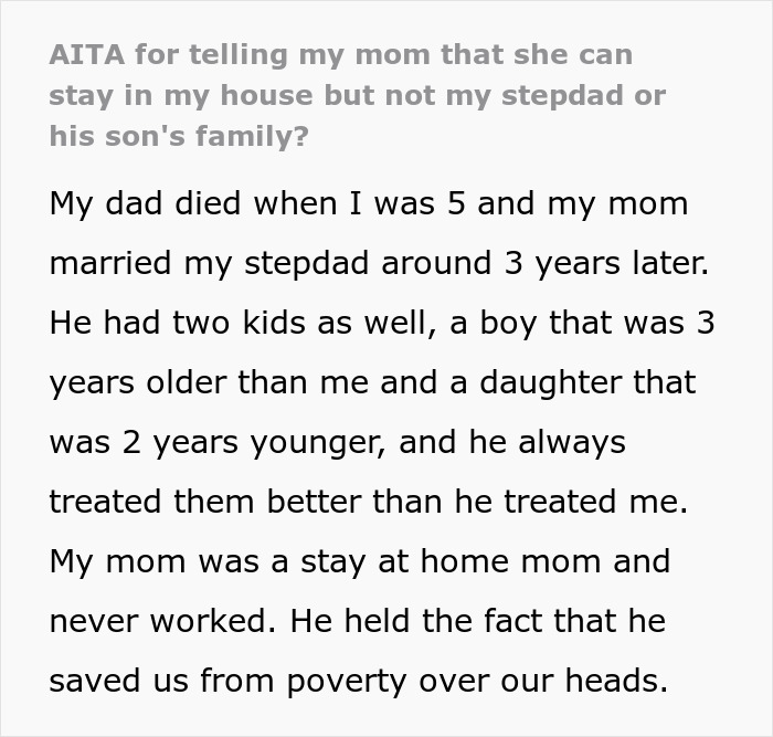 Dad Treats Stepson Like Trash, Is Shocked He Doesn't Help Out When He's Rich Dad Treats Stepson Like Trash, Is Shocked He Doesn't Help Out When He's Rich