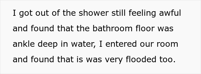 "TIFU By Falling Asleep In The Shower And Flooding The Hotel"