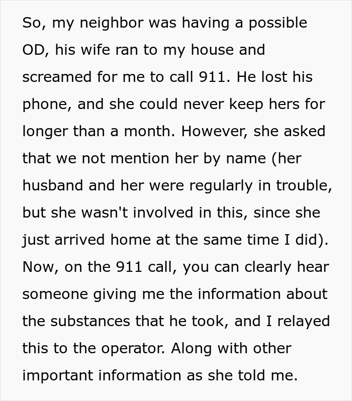 &ldquo;Don&rsquo;t Talk To The Police&rdquo;: Cops Suspect Person Who Called 911 To Save Neighbor Who ODed