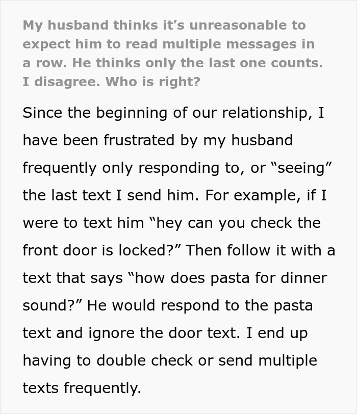 Lazy Husband Ignores Wife&rsquo;s Back-To-Back Texts, Replies To The Last One Every Time, She Gets Mad