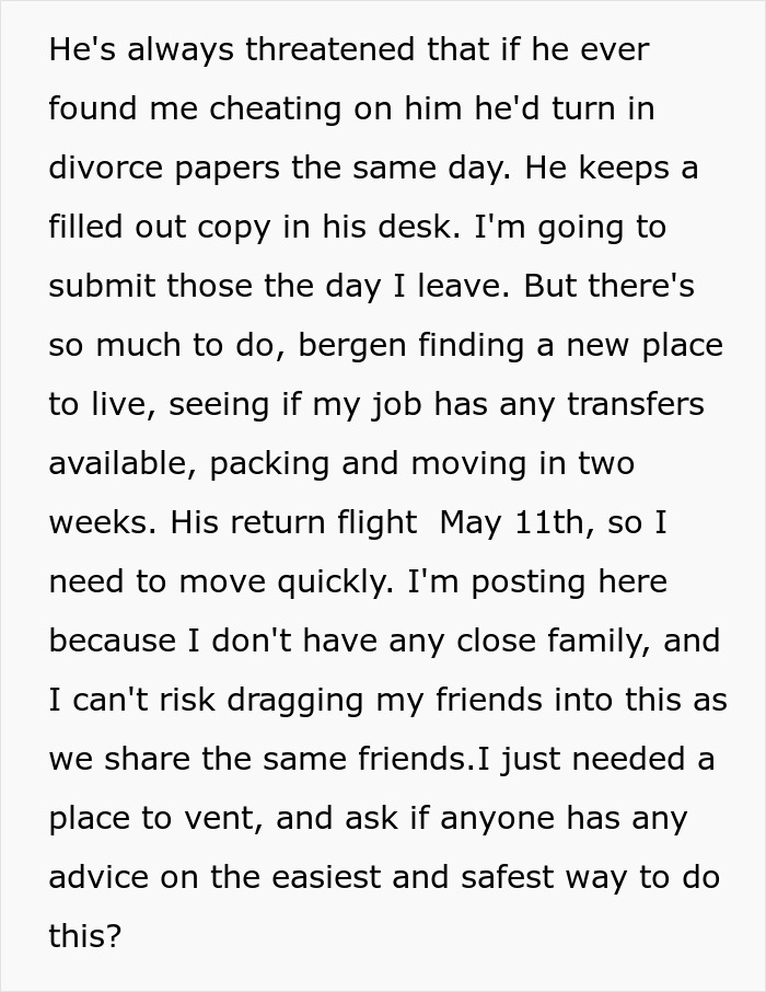 Woman Has Enough Of Her Husband When He Asks Her To Wear A Tracker While He’s Gone, Plans An Escape Woman Has Enough Of Her Husband When He Asks Her To Wear A Tracker While He’s Gone, Plans An Escape
