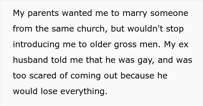 Woman Marries Gay Best Friend To Escape The Church, Faces The Consequences Years Later