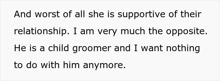 Woman Can’t Understand How Her Family Can Be Supportive Of Dad’s ‘Disgusting’ Marriage Woman Can’t Understand How Her Family Can Be Supportive Of Dad’s ‘Disgusting’ Marriage