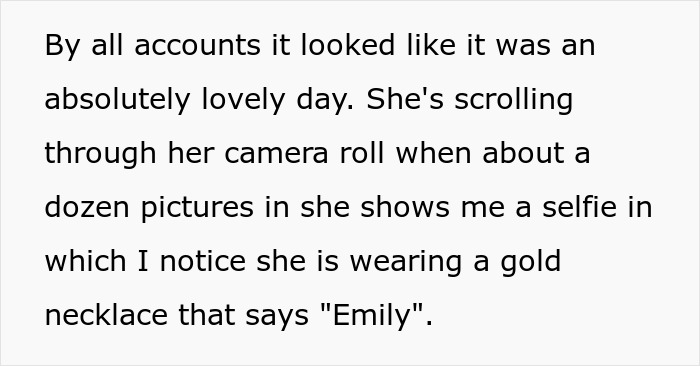 "Emily, You're The Worst": Pesky Bride Forces Bridesmaids To Buy And Wear Necklace Bearing Her Name "Emily, You're The Worst": Pesky Bride Forces Bridesmaids To Buy And Wear Necklace Bearing Her Name