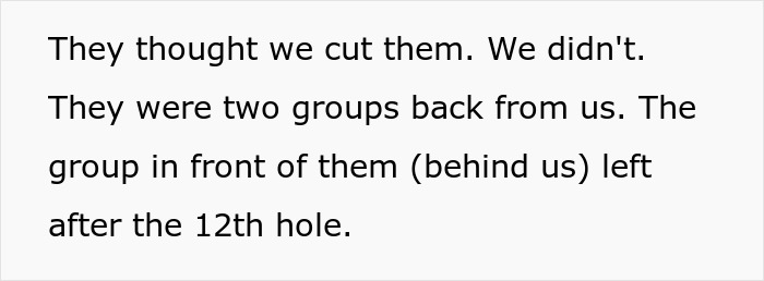 Newbie Golfer Verbally Attacked By Other Players In Course Confusion, Offending Players Banned